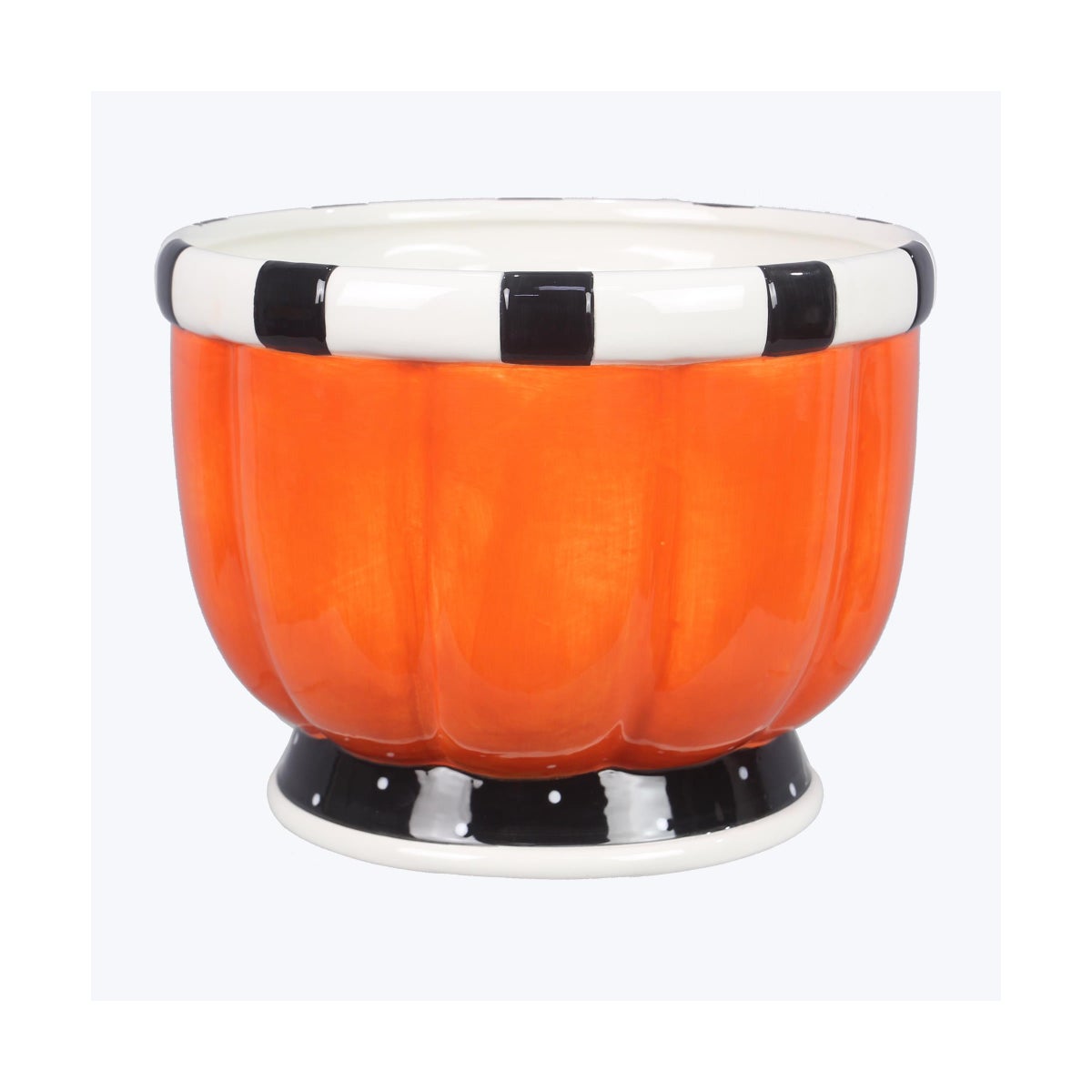 Ceramic Pumpkin Bowl