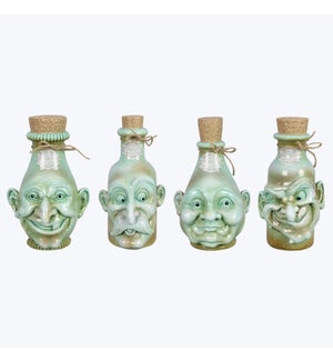 Resin Halloween Potion Bottles, 4 Ast