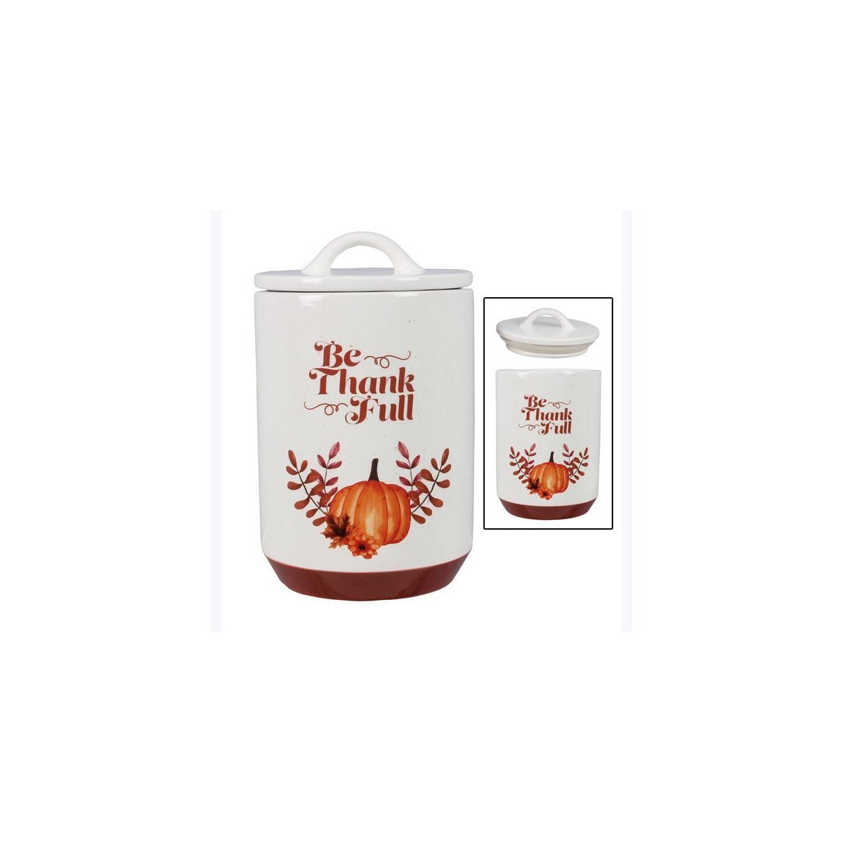 Ceramic Traditional Fall Treat Jar