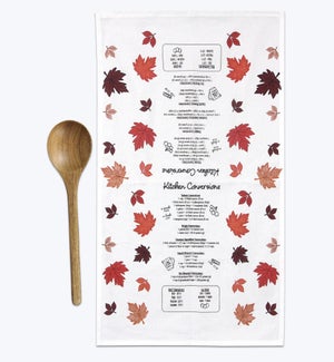 Kitchen Towel and Wood Spoon Conversion 2/Set