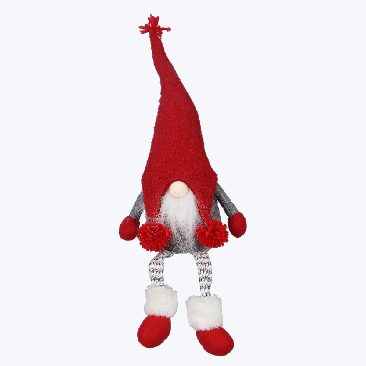 Fabric Christmas Gnome Shelf Sitter