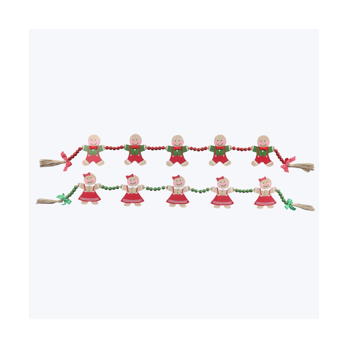 Wood Cocoa and Cookies Garland, 2 Ast