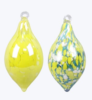 Glass Ball  Tabletop, 2 Ast.