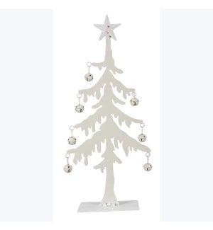 Metal Laser Cut Glittered Christmas Tree