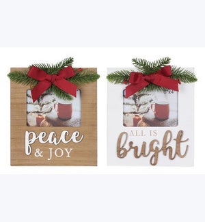 Wood 4x6 Picture Frame 2 Ast