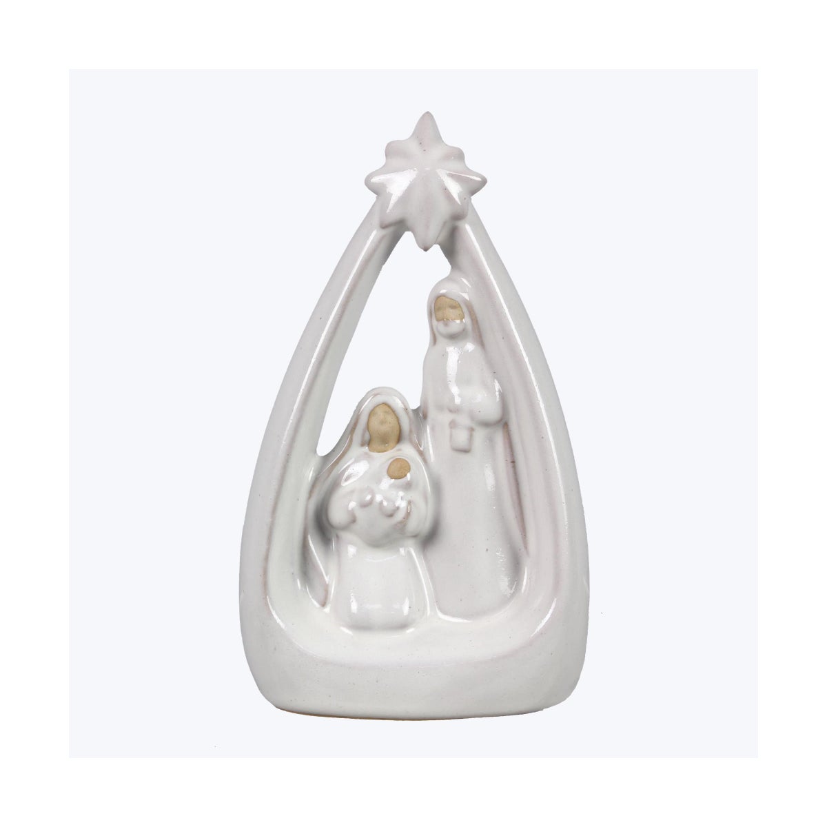 Stoneware Nativity