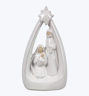 Stoneware Nativity