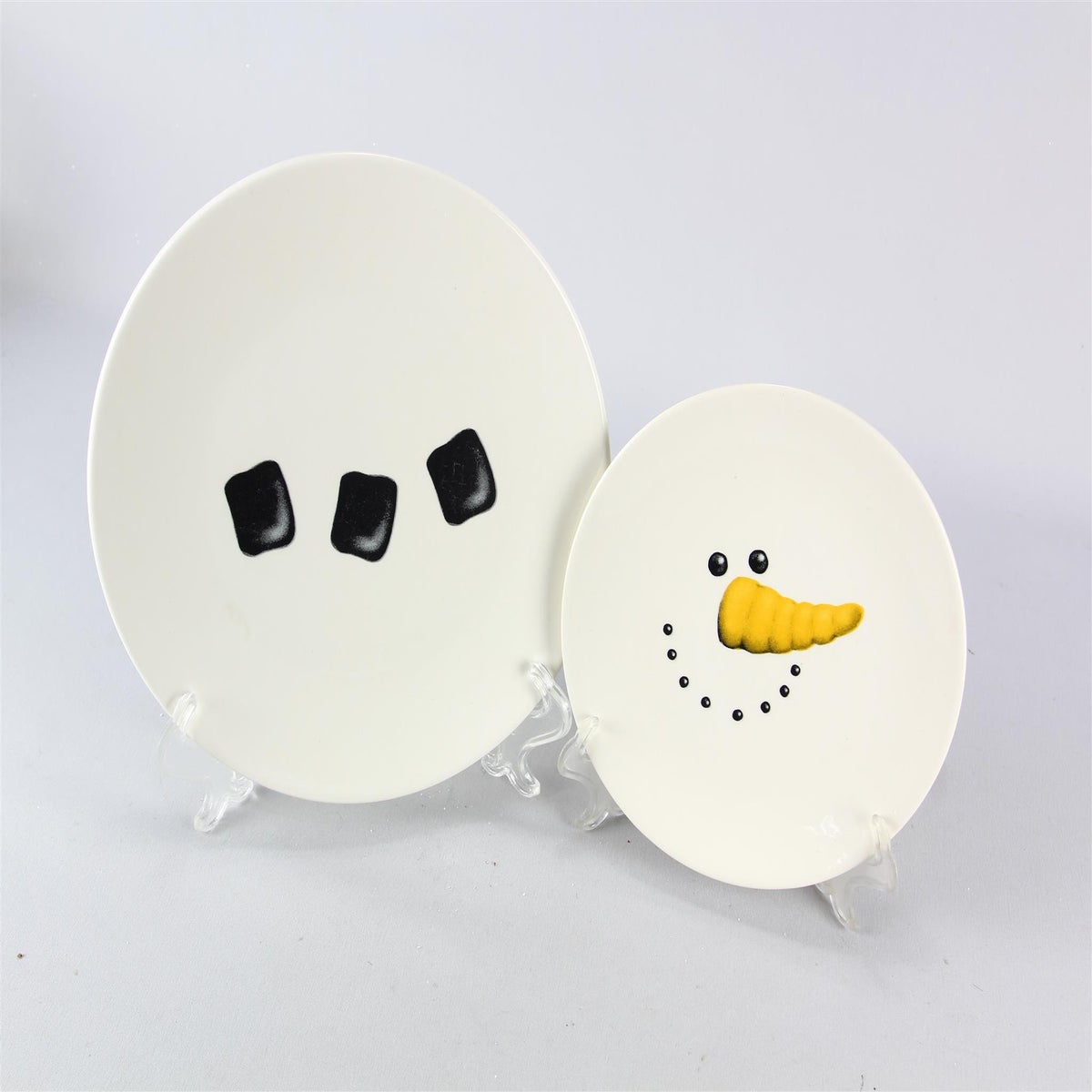 Ceramic Santa Large with LED 2 Ast