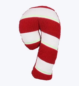 Candy Cane Shaped Pillow