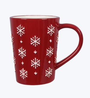 Ceramic Christmas Red 14 oz Mug