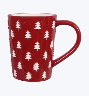 Ceramic Christmas Red 14oz Mug