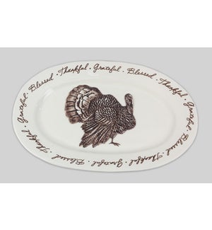 Ceramic Thanksgiving Platter