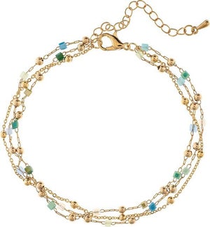 ANKLET/Multi-Bead