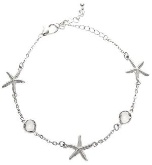 ANKLET/Silver Starfish