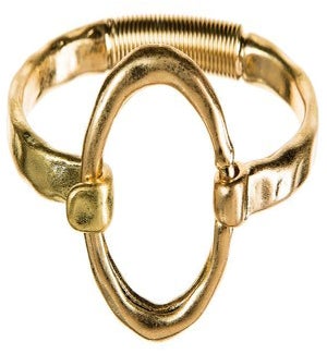BRACELET/Gold Circle Hook