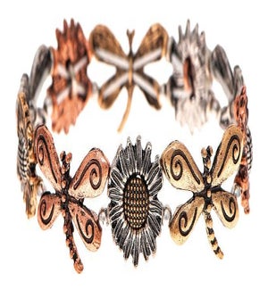 BRACELET/Multi Dragonflies
