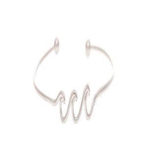 BRACELET/Silver Triple Wave