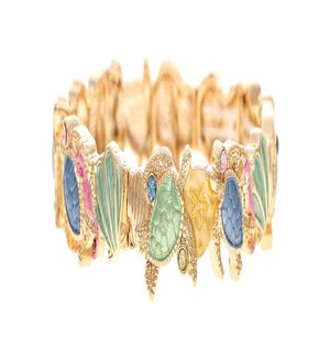 BRACELET/Gold Turtles/Shells