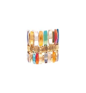 BRACELET/Multi Facet Beads