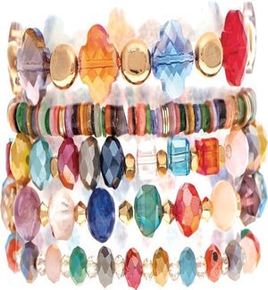 BRACELET/Mix Stone & Glass