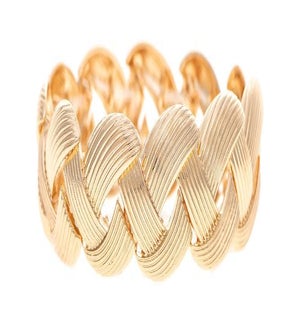 BRACELET/Gold Braided