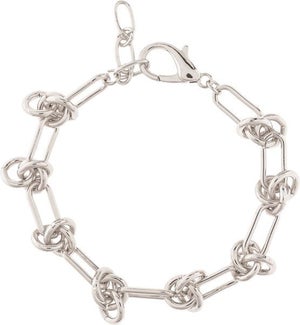 BRACELET/Silver Bar & Circles