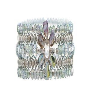 BRACELET/Silver Peacock Flower
