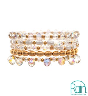 BRACELET/Clear Glass