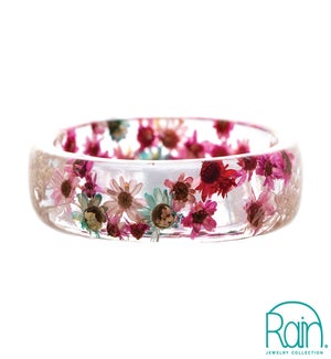 BRACELET/Pink Pressed Flower