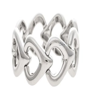 BRACELET/Silver Wishbone Links