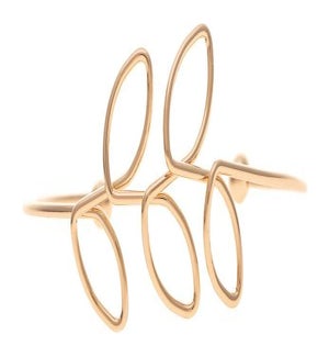BRACELET/Gold Leafy Twist