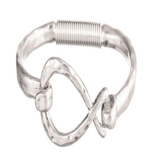 BRACELET/Silver Inifinity Hook