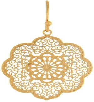 EARRING/Gold Tiny Filigree