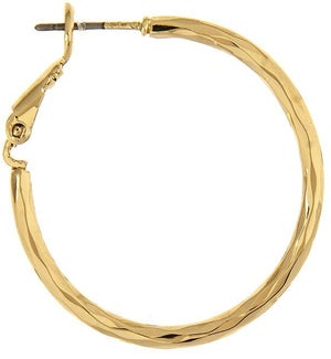 EARRING/Gold Med Hoop