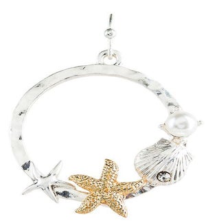 EARRING/Sealife Hoop