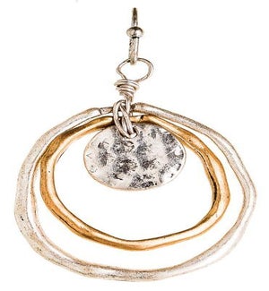 EARRING/Two Tone Circles