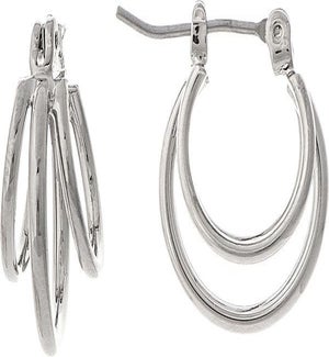 EARRING/Silver Loopy Hoop