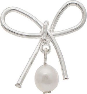 EARRING/Pearl Drop Bow