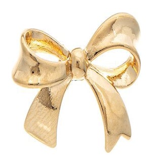 EARRING/Gold Bow