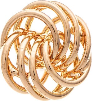 EARRING/Gold Swirled Knot