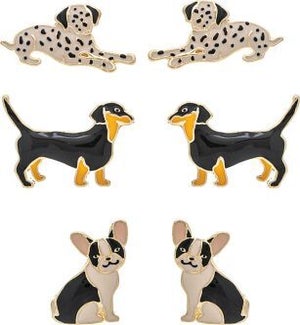 EARRINGSET/Dachshund, Frenchie