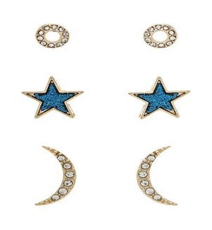 EARRINGSET/Moon & Star