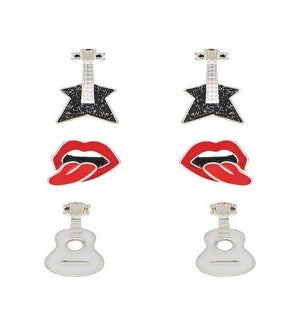 EARRINGSET/Guitars & Lips