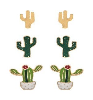 EARRINGSET/Cacti