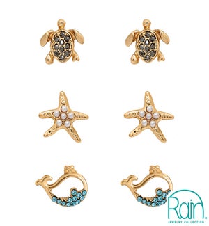 EARRINGSET/Whale