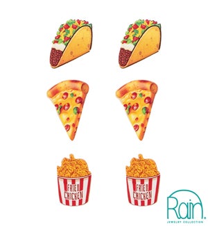 EARRINGSET/Taco, Pizza