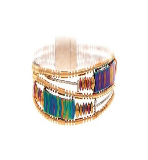 BRACELET/Rainbow Chevron