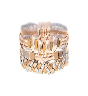 BRACELET/Rose Gold Braid