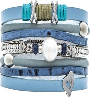 BRACELET/Blue Sparkle Pearl