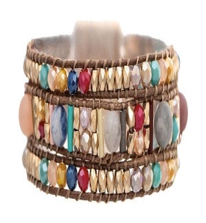 BRACELET/Multi Bead Woven